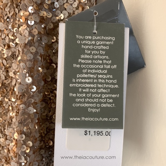 Theia Sequined Gown - Picture 10 of 12